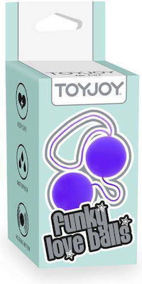 ToyJoy Funky Love Balls Bile vaginale Violet