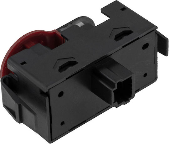 NTY Car Hazard Switch for Renault Kangoo III 6pin Black