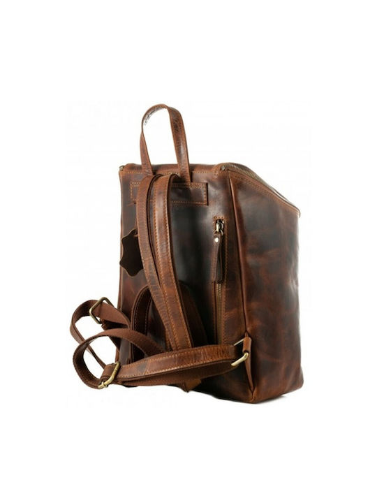 KION Leather Backpack Backpack N-101 KARA brown