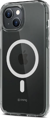 Crong Clear MagCover Umschlag Rückseite Silikon Transparent (iPhone 14) CRG-CLRM-IP1461-TRS