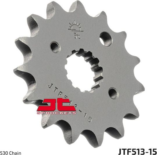 JT Sprockets Front Sprocket 15 Teeth for Suzuki GSF 1200 Bandit for Yamaha FZ6 Fazer