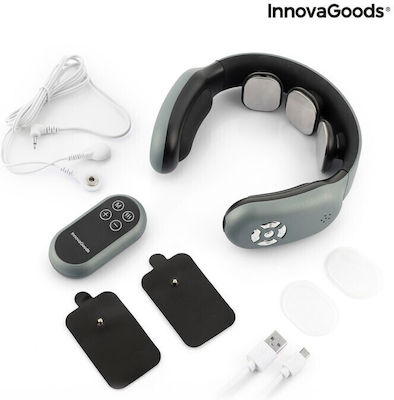 InnovaGoods Massage Device for the Neck with Heating Function Gray V0103615