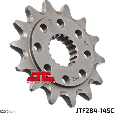 JT Sprockets Γρανάζι Μπροστά 14 Δοντιών για Honda CR 250 / CRF 450 Motard