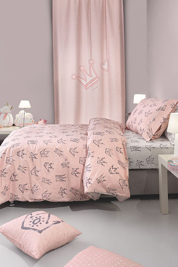 Guy Laroche Bettwäsche-Set Halb-Doppel Baumwolle Majesty Rosa 165x250cm 3Stück