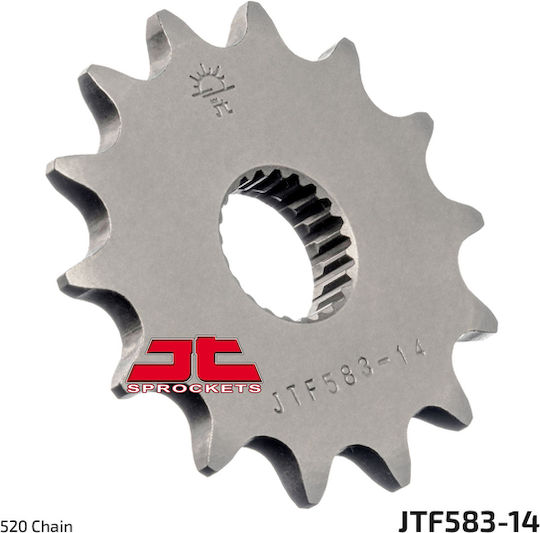 JT Sprockets Front Sprocket 14 Teeth for Yamaha TT
