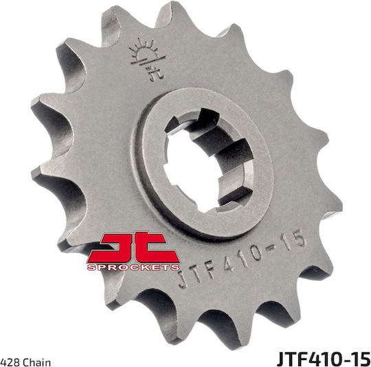 JT Sprockets Γρανάζι Μπροστά 15 Δοντιών για Suzuki FX 125