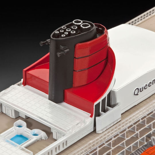 Revell Ocean Liner Queen Mary 2 Фигура за Моделизъм Кораб 323 Части в Мащаб 1:700