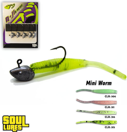 Soul Lures Aji G-Head Sled Head No6 2.3gr