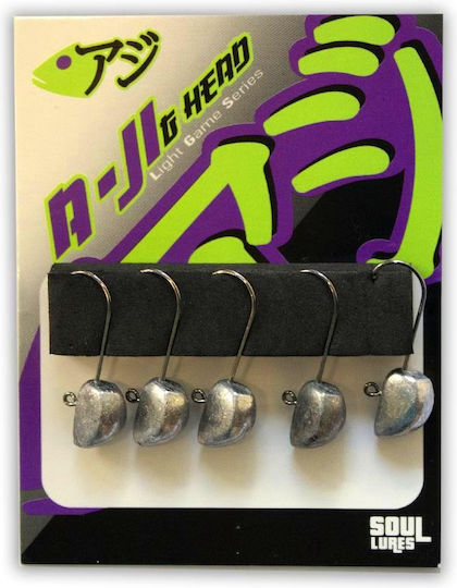 Soul Lures Aji G-Head Sled Head No6 2.3gr