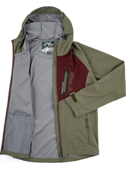 Beltra Winter Jacket Softshell Waterproof and Windproof Khaki