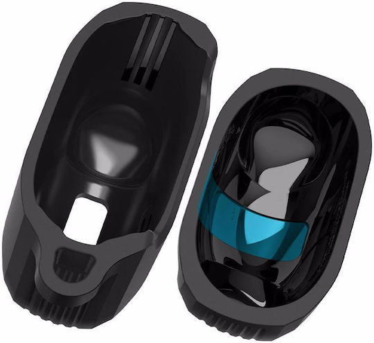 Spigen Rugged Armor Silicone Case with Keychain Black for Google Pixel Buds Pro