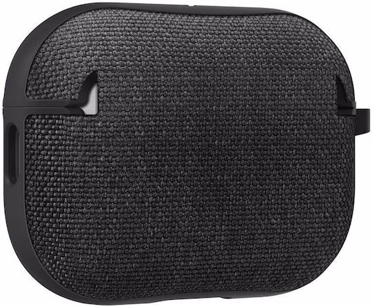 Spigen Urban Fit Case Silicone with Hook in Black color for Apple AirPods Pro 2