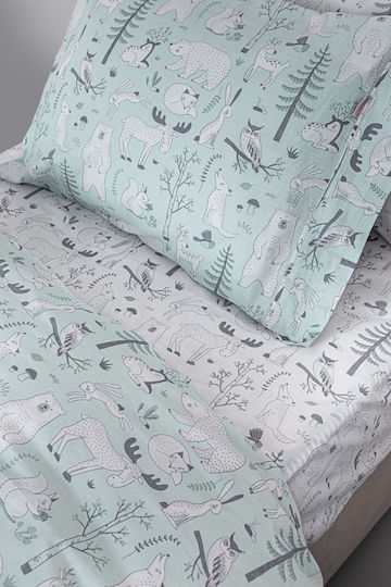 Guy Laroche Liliana Set Kids Duvet Cover Single with Pillowcase Cotton 165x225cm