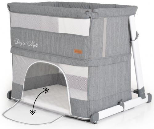 Cangaroo Cradle Day N Night with Wheels Gray
