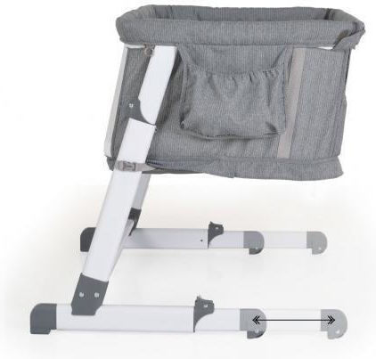 Cangaroo Cradle Day N Night with Wheels Gray