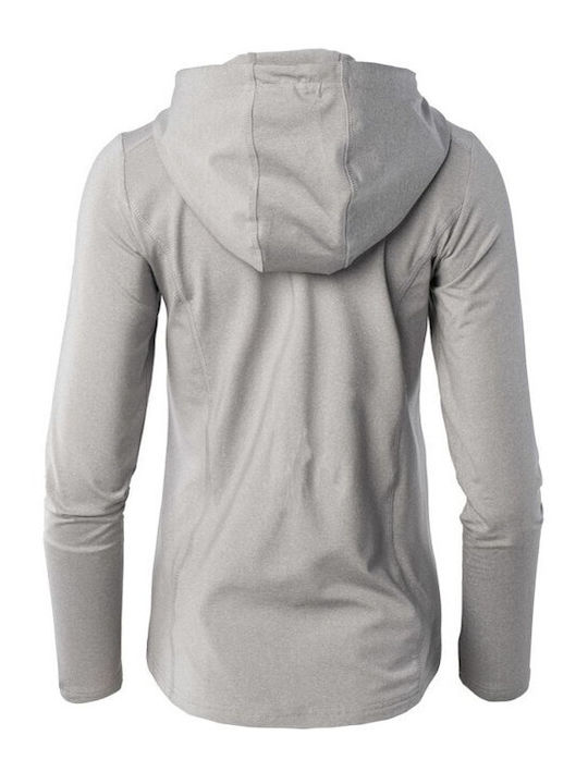 IQ Taiga Women's Hooded Cardigan Gray