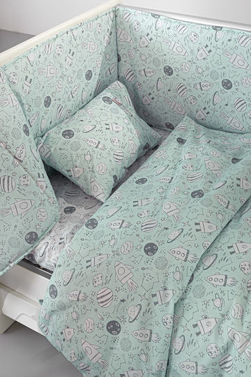 Guy Laroche Set Pentru Patut Cosmic Albastru deschis 3buc piese