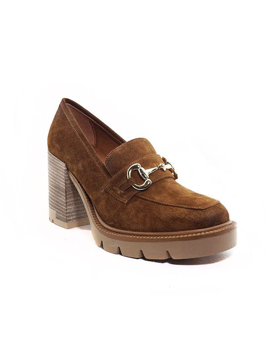 Commanchero Original Tabac Brown Heels