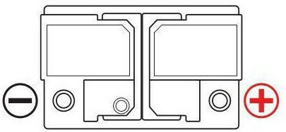 Lampa Car Battery with 105Ah Capacity and 900A CCA