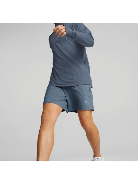 Run Fav 2 In 1 Sports Men's Shorts Navy Blue