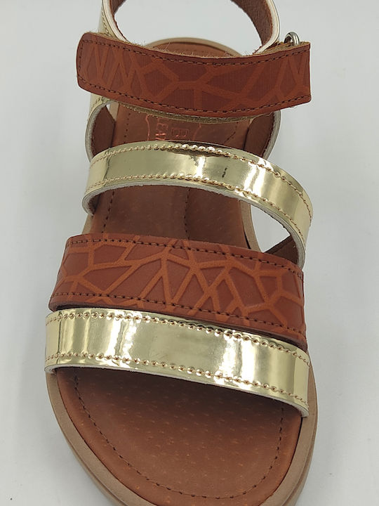 Sandals Leather - Tampa Gold - with Hrach