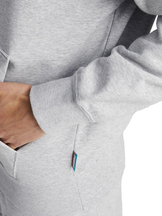 Puma Fandom Sweatshirt with Hood Gray