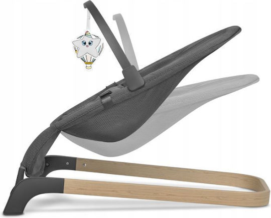 Lionelo June Air Manual Baby Relax Gray Graphite