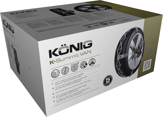 Konig K-Summit XXL K79 Αντιολισθητικές Αλυσίδες XXL Αυτοκινήτου 4x4 2τμχ