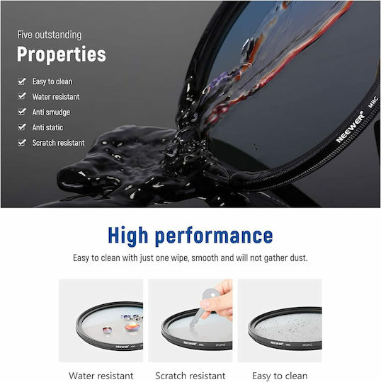 Neewer Ultra Slim Filter CPL / HD 67mm for Camera Lenses