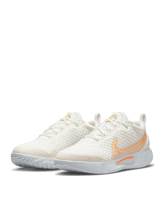 Nike Zoom Pro Γυναικεία Παπούτσια Τένις για Σκληρά Γήπεδα Sail / Sanddrift / Peach Cream