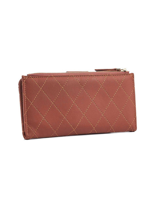 Verde Large Women's Wallet Tabac Brown