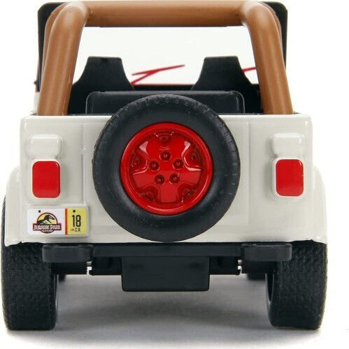 Jada Toys Jurassic World Jurassic Park Wrangler Αυτοκινητάκι 1:32 για 8+ Ετών