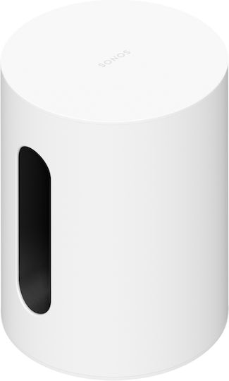 Sonos Sub Mini Wireless Active Subwoofer with Speaker 6" White
