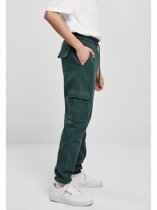 Cargo Pantaloni de trening cu Elastic Bottle Green