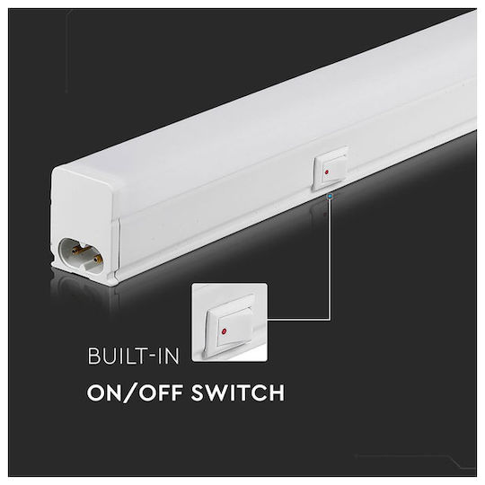 V-TAC Under-Cabinet LED Light 7W Warm White with Switch L55.1xD2.7xH3cm