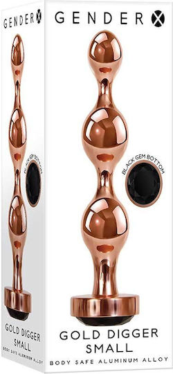 Gender X Gender X Gold Digger Πρωκτική Σφήνα Small Μαύρη 10.5cm