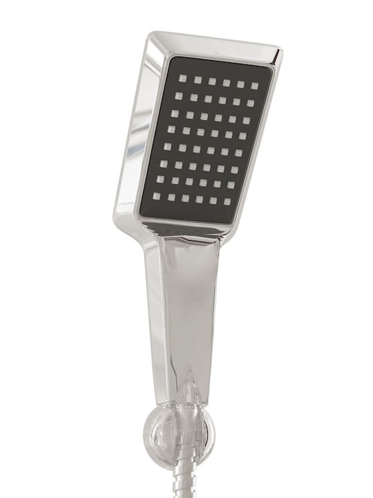 vidaXL Duschsäule Mit Hydromassage 127cm Braun