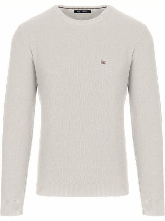 Guy Laroche Men's Long Sleeve Sweater Beige