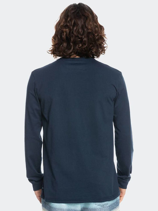 Quiksilver Omni Lockup Men's Long Sleeve Blouse Navy Blue