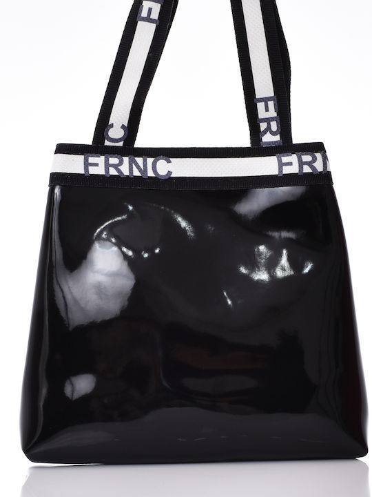 FRNC Classic Handbag Geantă de damă De mână Neagră