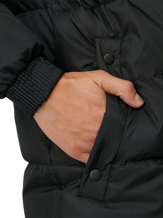 Geacă de iarnă Puffer Negru