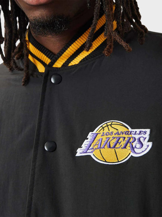 La Lakers Nba Μπουφάν Bomber Μαύρο