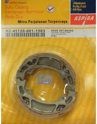 Aspira Brake Pads Brake Pads for Honda Supra 100 / GLX 50 / Astrea 100 for Kymco Agility 125