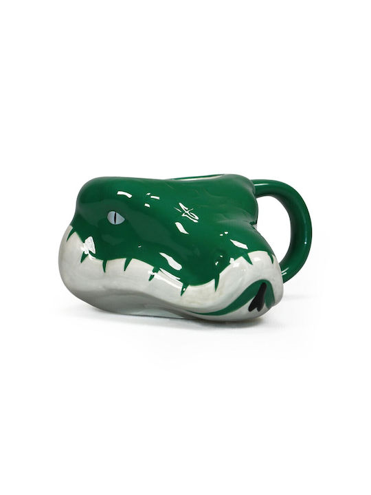 Half Moon Bay Slytherin Serpent Mug Ceramic Green 350ml