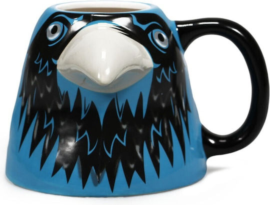 Half Moon Bay Ravenclaw Eagle Κούπα Κεραμική Μαύρη 350ml