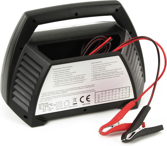 Ansmann Batterieladegerät für Auto, Lastkraftwagen & Motorrad 6/12/24V