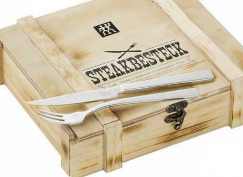 Zwilling J.A. Henckels Steak Cutlery Cutlery Set Silver 12pcs