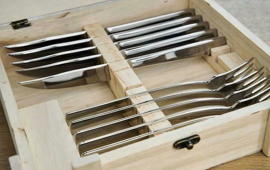 Zwilling J.A. Henckels Steak Cutlery Cutlery Set Silver 12pcs