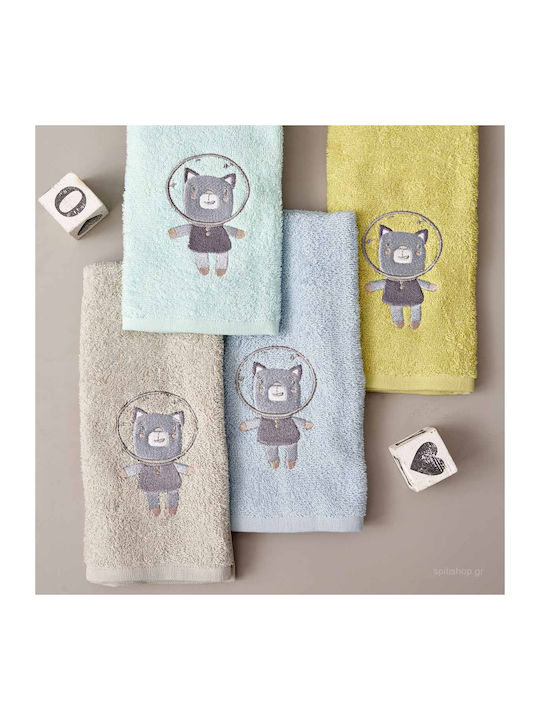 Palamaiki Set of baby towels 4pcs Space Lift Multicolour Weight 380gr/m² 9-030084-007