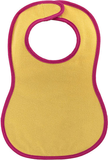 Chicco Easy Meal Lätzchen Stoff mit Bügelverschluss und Schlaufe Rosa für 6 m+ 3Stück